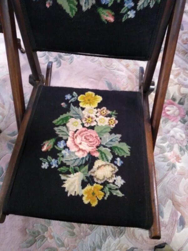 Campaign Folding Rocking Chair - Image 6