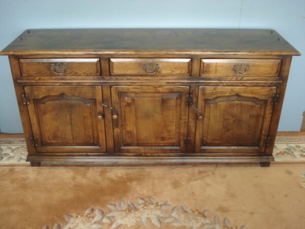 Solid Oak Dresser Base