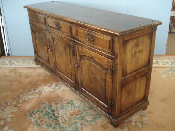 Solid Oak Dresser Base Antique Dressers 8