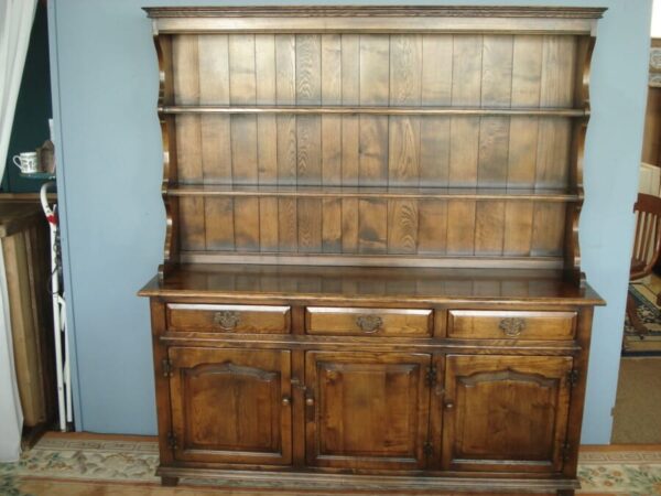 Solid Oak Dresser Base Antique Dressers 10