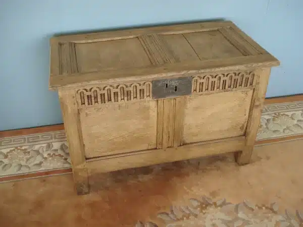 Ancient Old Coffer - Image 8