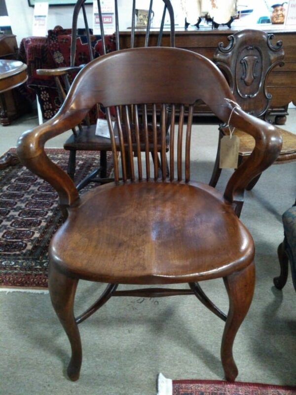 Edwardian Antique Desk Chair desk chair Miscellaneous 3