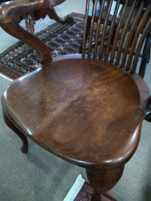 Edwardian Antique Desk Chair desk chair Miscellaneous 6