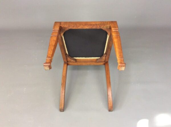 Set of 4 Arts & Crafts Dining Chairs by Shapland & Petter c1900 - Image 6