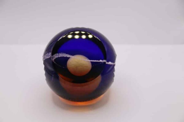 Caithness Saturn Paperweight Caithness Glass Antique Glassware 9