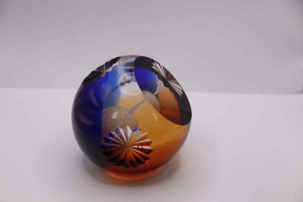 Caithness Saturn Paperweight Caithness Glass Antique Glassware 6