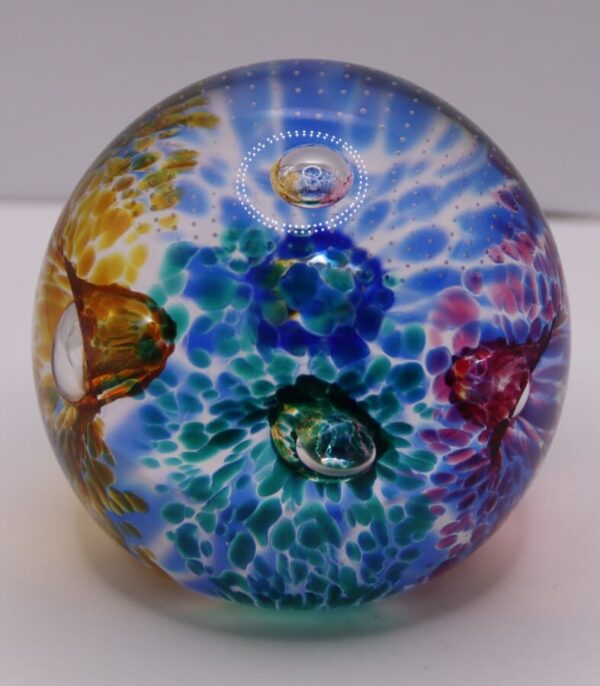 Caithness Aura Paperweight Caithness Glass Antique Glassware 4