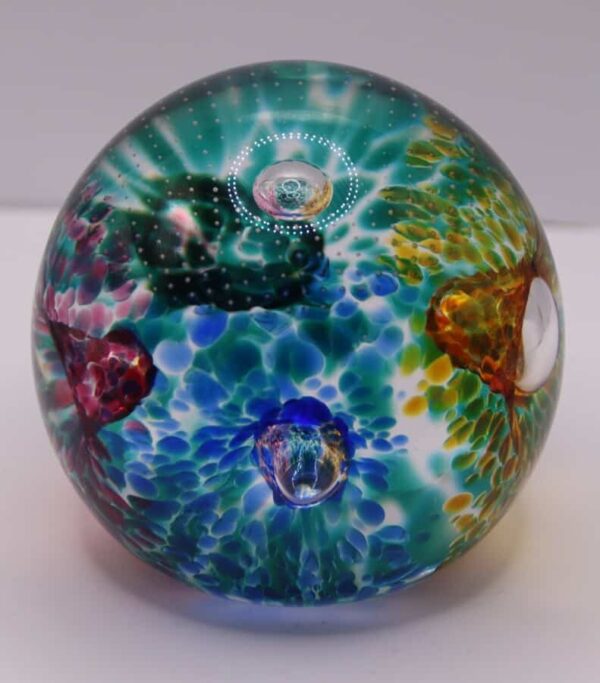 Caithness Aura Paperweight Caithness Glass Antique Glassware 8