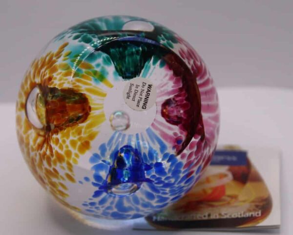 Caithness Aura Paperweight Caithness Glass Antique Glassware 6