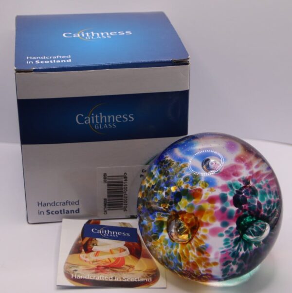 Caithness Aura Paperweight Caithness Glass Antique Glassware 5