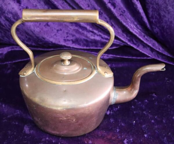Antique Copper Kettle - Image 4