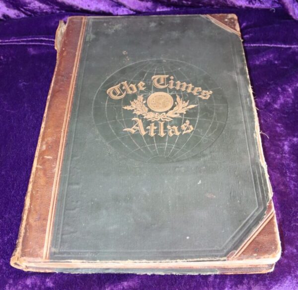 The Times Atlas 1899 Atlas Antique Maps 4