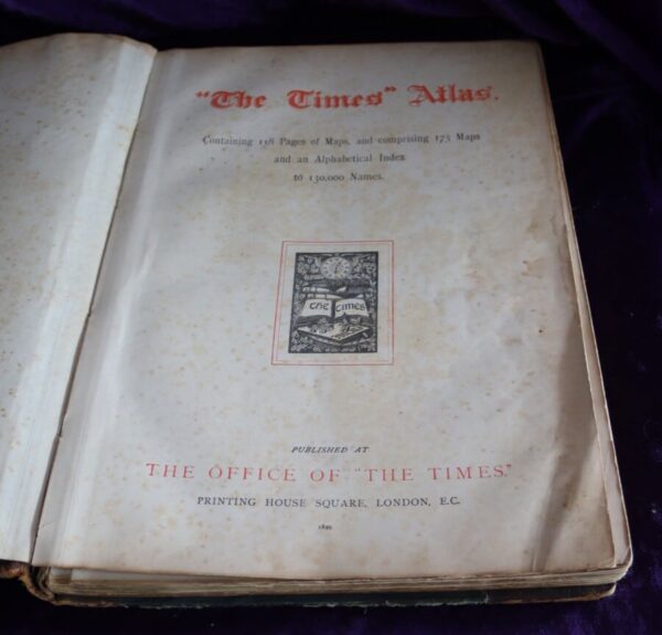 The Times Atlas 1899 - Image 5