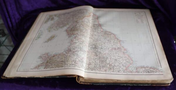 The Times Atlas 1899 Atlas Antique Maps 5