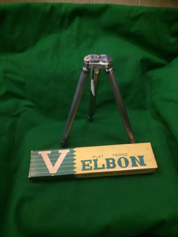 Velbon extendable camera vintage tripod
