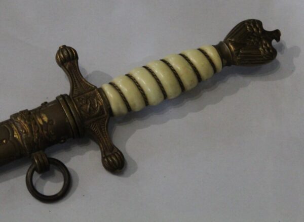 WW2 Kriegsmarine Officers Dirk by Carl Eickhorn - Image 12