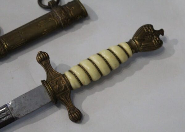 WW2 Kriegsmarine Officers Dirk by Carl Eickhorn - Image 5