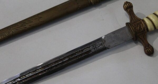 WW2 Kriegsmarine Officers Dirk by Carl Eickhorn - Image 4