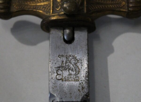 WW2 Kriegsmarine Officers Dirk by Carl Eickhorn - Image 2