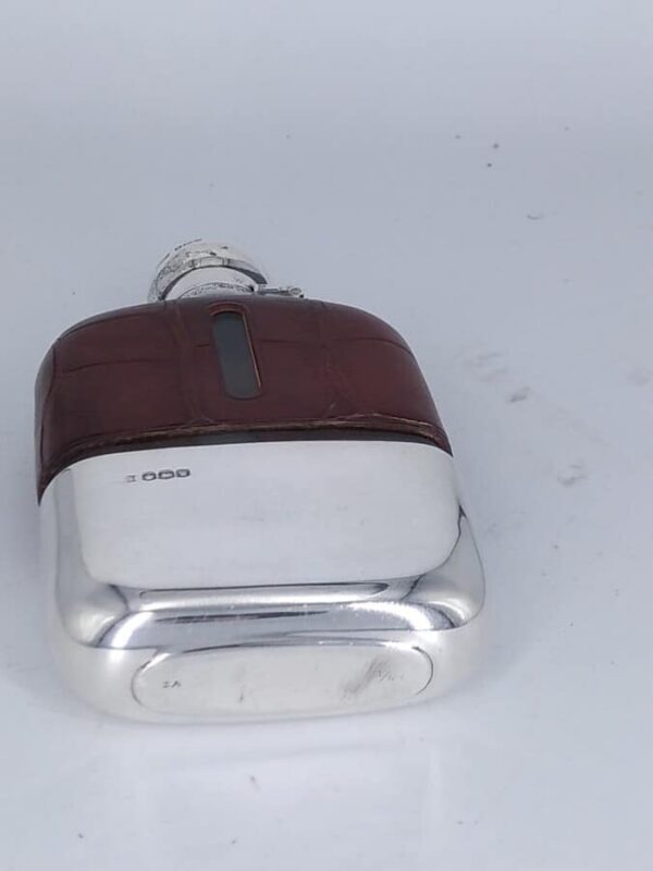 James Dixon & Sons Silver Hip Flask - Image 5