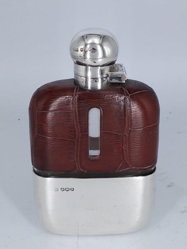 James Dixon & Sons Silver Hip Flask hip flask Antique Silver 5