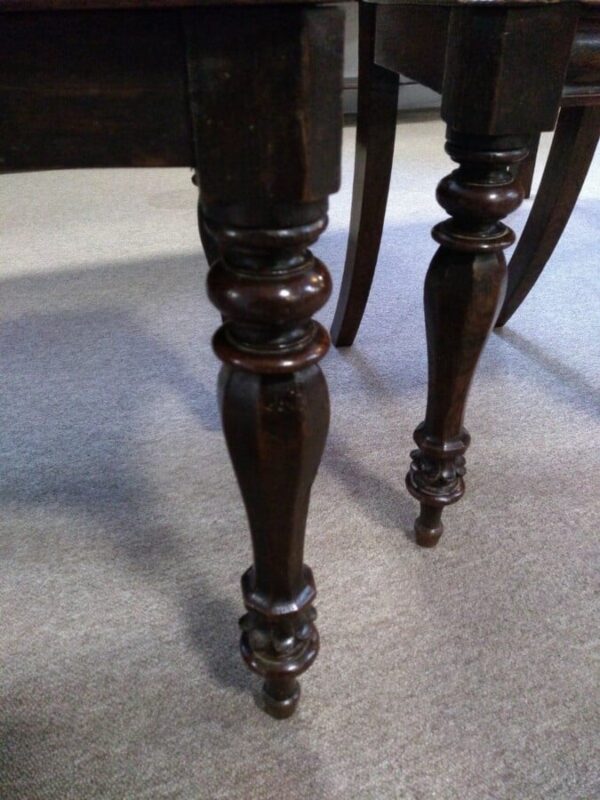 Pair of Oak Victorian Chairs - Image 7