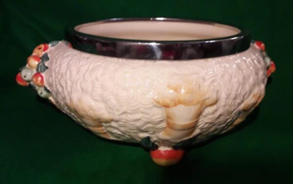 Claris Cliff art deco Bowl “Harvester range” art deco Antique Ceramics 3