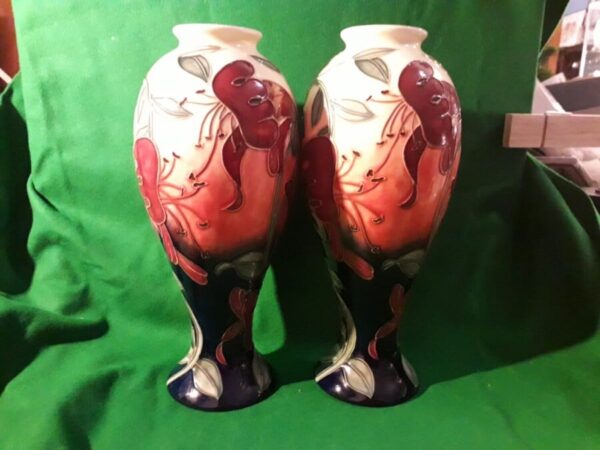 Pair of Tupplin ware vases art deco ceramic Antique Ceramics 3