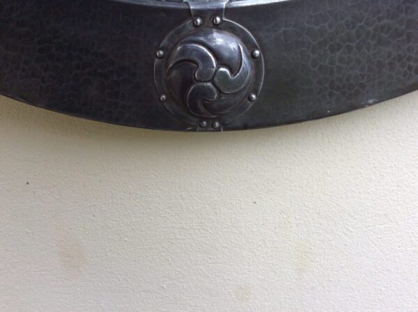 Liberty of London Arts & Crafts Pewter Mirror c1900 - Image 3