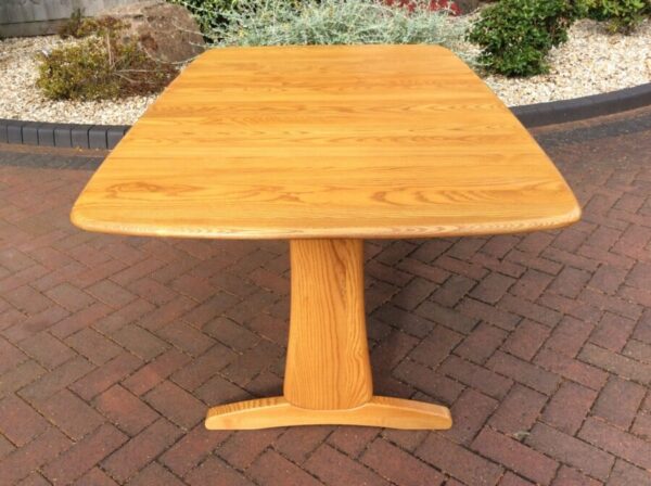 Large Ercol Windsor Extending Dining Table - Image 6