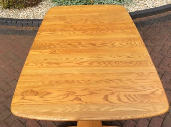 Large Ercol Windsor Extending Dining Table - Image 7