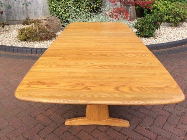 Large Ercol Windsor Extending Dining Table - Image 3