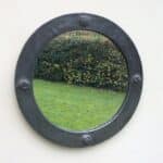 Liberty of London Arts & Crafts Pewter Mirror c1900 antique mirrors Antique Mirrors