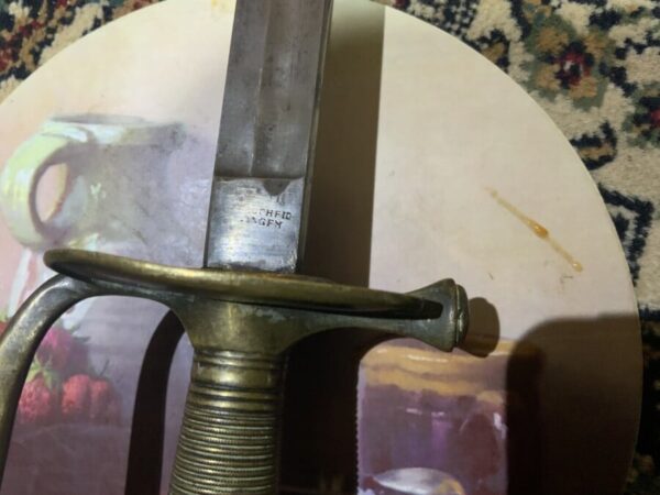 Sword & Scabbard late 18th century Spadoon Antique Swords 21