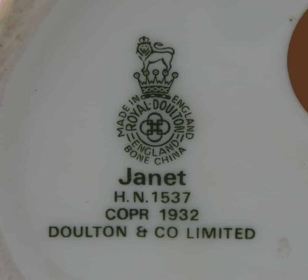 Royal Doulton Figurine Janet HN1537 - Image 3