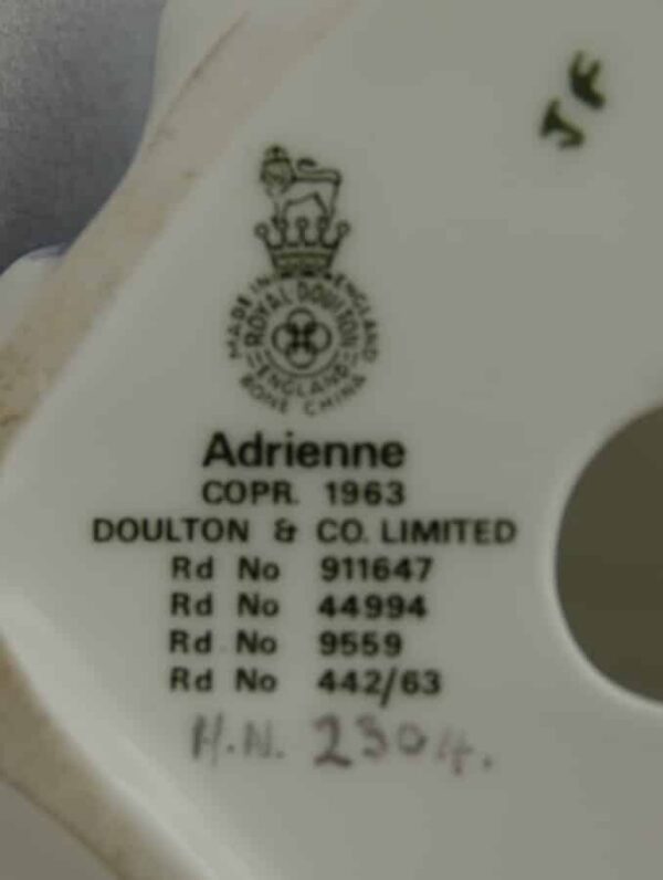 Royal Doulton Figurine Adrienne HN2304 - Image 3