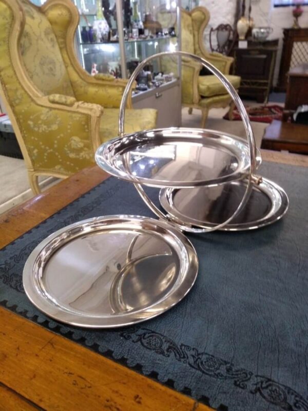 Hukin & Heath Ltd Silver Plated Butler's Stand