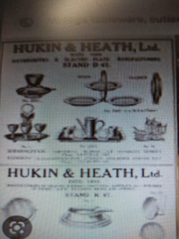 Hukin & Heath Ltd Silver Plated Butler's Stand - Image 9