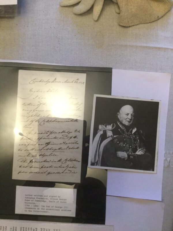 Hand writen from Adolphus Frederick, Prince George Duke of Cambridge in 1848 - Image 2