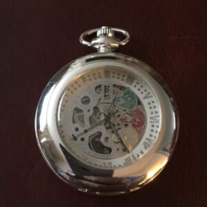 Pocket watch fishing man hands ,Heritage collection collectible pocket watch Antique Collectibles 3