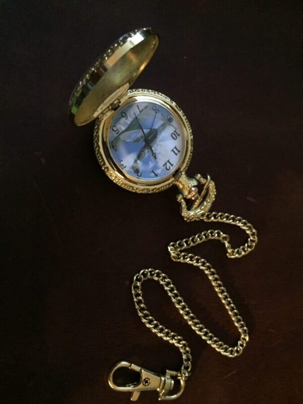 Battle of Britain spitfire celebration pocket watch and knife by flint collectables - Image 4
