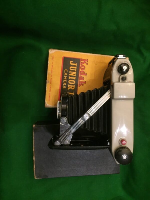 1940/50 Kodak junior 2 camera bifolding camera Antique Collectibles 8