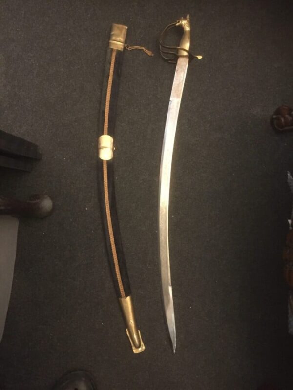 North Indian ceremonial sword 1910