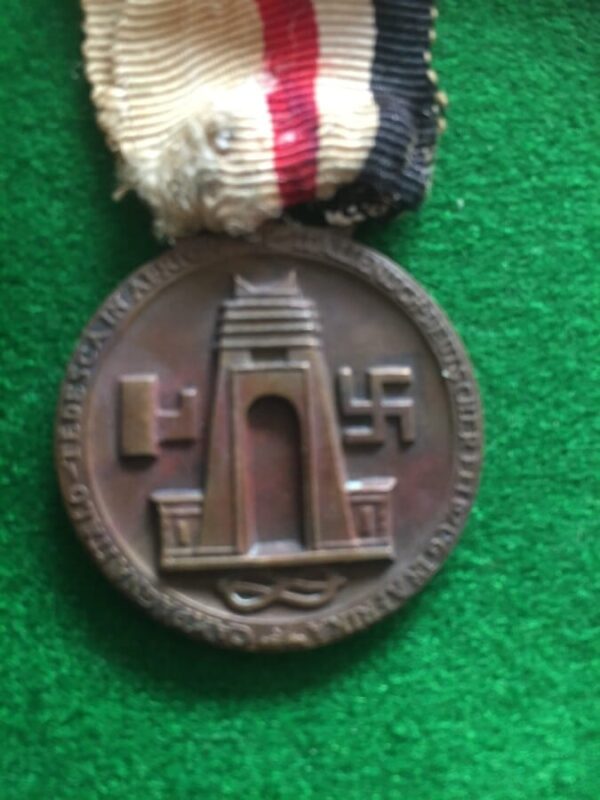 WW2 , 2nd class Iron cross and Italian-German campaign medals 1941-1942 Afrika Korps Antique Collectibles 8