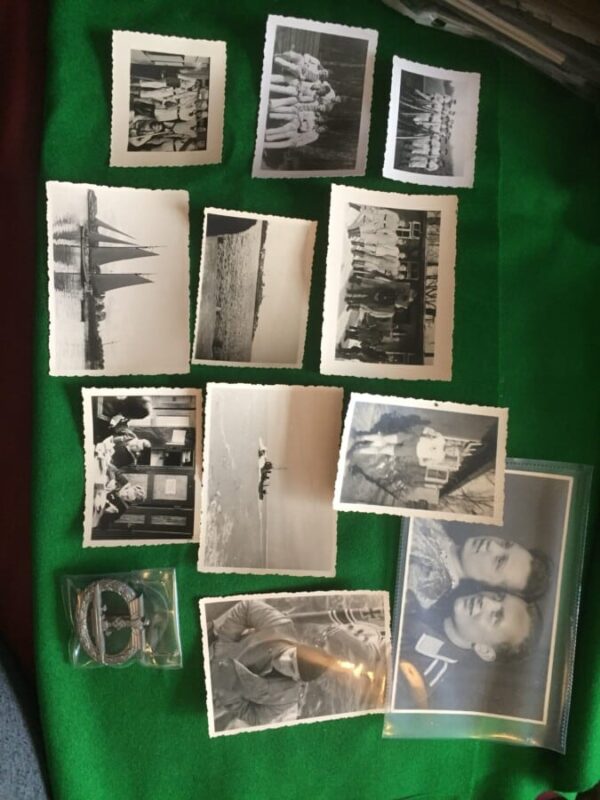 WW2 GERMAN Submariner u boat badge and life photo's