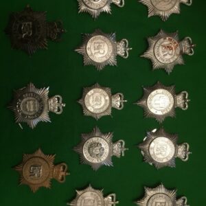 13 Police Helmet Badges from UK police badges Miscellaneous