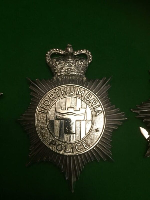 13 Police Helmet Badges from UK - Image 4