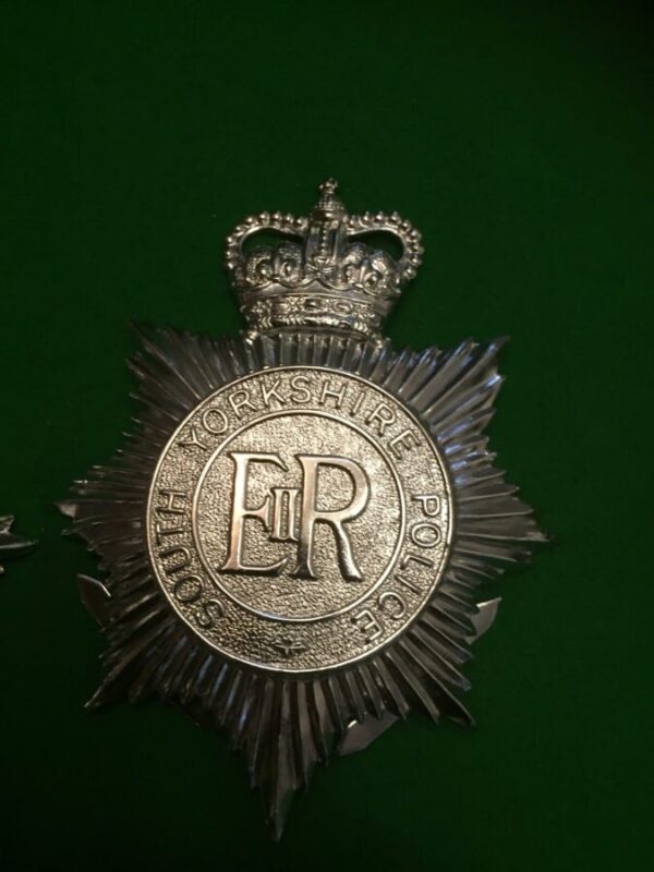 13 Police Helmet Badges from UK - Image 5