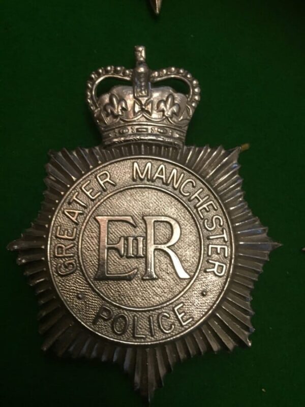 13 Police Helmet Badges from UK - Image 9
