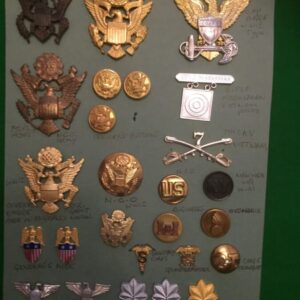 Original WW2 US army badges, limited supply 10.00 each +postage US ARMY Miscellaneous